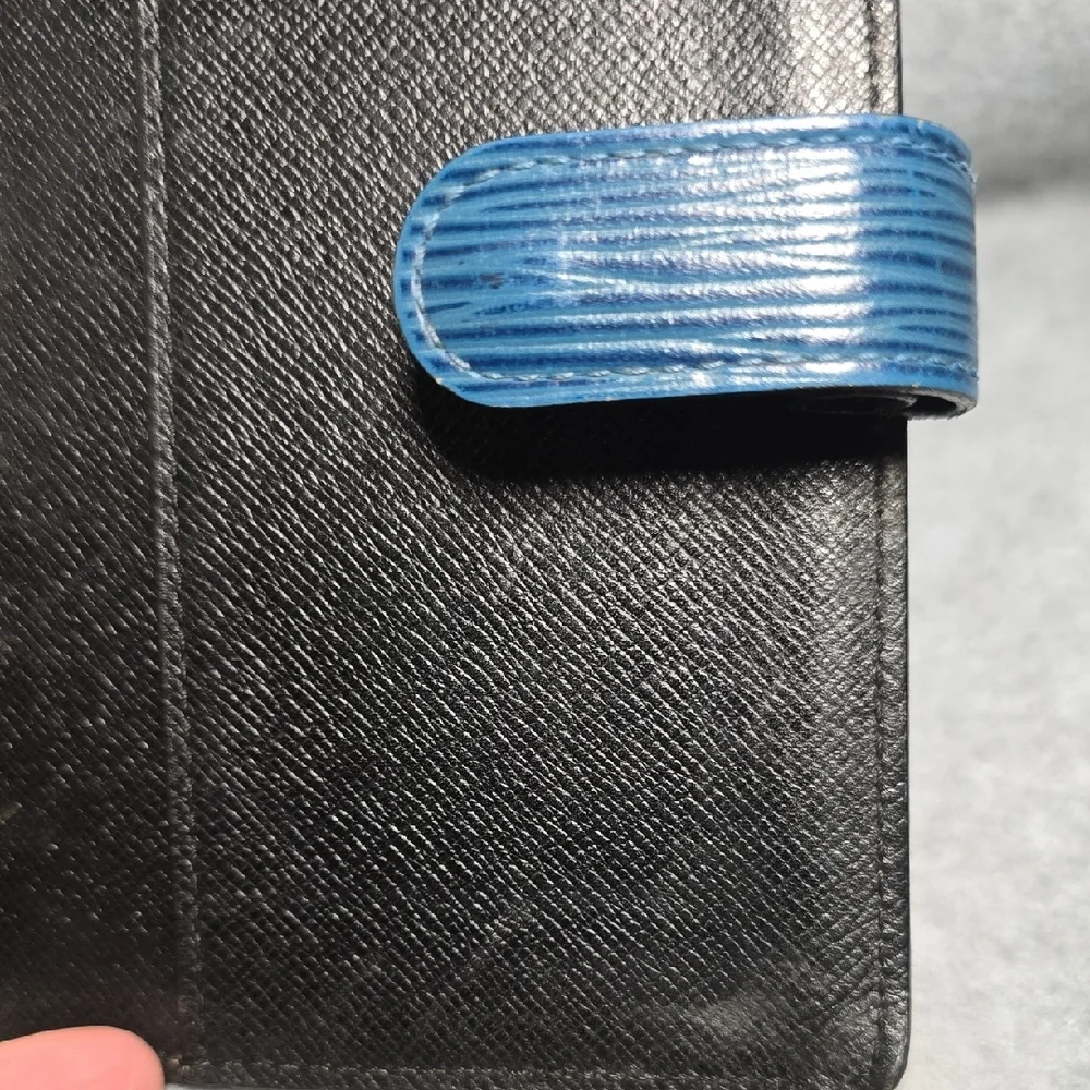 Louis Vuitton Blue Epi Agenda CA 1916